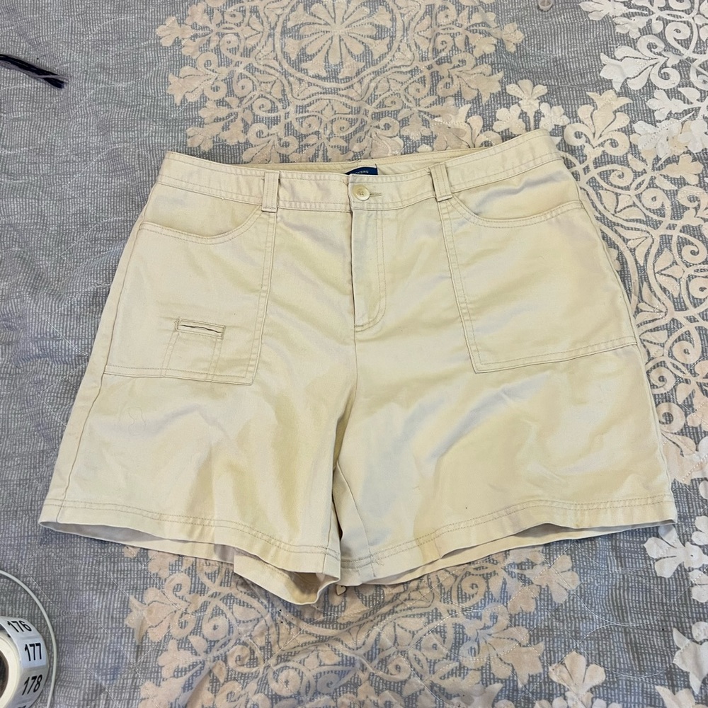 14 32 DOCKERS KAHKI CARGO SHORTS POCKET